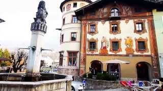 Berchtesgaden downtown Innenstadt Bavaria Germany Bayern Deutschland [upl. by Atinyl]