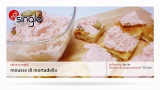 Mousse di mortadella [upl. by Shishko]