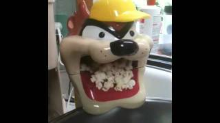 Tasmanian Devil quotTAZquot Popcorn maker [upl. by Ameerahs]