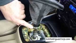 DIY  How to replace a VW MK4 shift boot and knob [upl. by Idyh284]