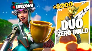 КАК МЫ СНОВА ОГРАБИЛИ ТУРНИР В ЗЕРОБИЛДЕ И ЗАБРАЛИ ВСЕ ПРИЗОВЫЕ  IREZUMI FORTNITE ZEROBUILD [upl. by Aikemit]