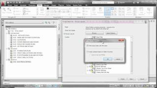 AutoCAD 2012 Sheet Sets  Importing Existing Drawings  AutoCAD [upl. by Amara859]