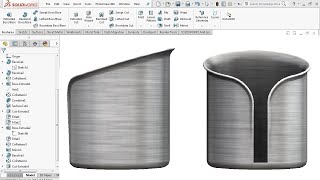 Surface Modeling  Solidworks Tutorial [upl. by Landel]