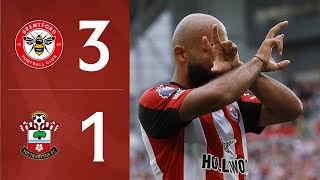 Mbeumo at the double  Wissa scores again  Brentford 31 Southampton  Premier League Highlights [upl. by Wong]