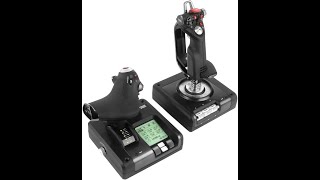 Logitech X52 Pro Flight Control System [upl. by Sherrill]