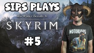 Sips Plays Skyrim 21218  5  What A Shot [upl. by Oizirbaf588]