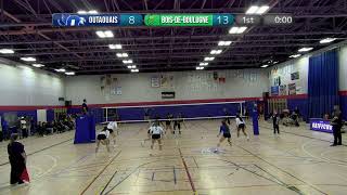 RSEQ Volleyball féminin 🏐 BoisdeBoulogne  Outaouais 11152024 [upl. by Llerrat]