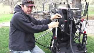 Tips amp Tricks How to Mount a Reserve Parachute to a Paramotor or Powered Paraglider [upl. by Apicella183]