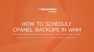 How to Schedule cPanel Backups in WHM [upl. by Hulbert]