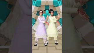 Girls cartoon dance music song merehaathmein [upl. by Enelyar]