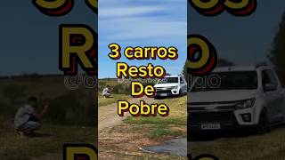 3 carros resto de pobre carros favelavenceu golf azera civic [upl. by Ekusuy]