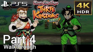 Walkthrough Part 4 River City Saga Three Kingdoms Next PS5 4K HDR [upl. by Effy430]