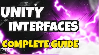 Unity Interfaces  Complete Guide Plugins Abstraction Events amp More unity3d [upl. by Shumway]