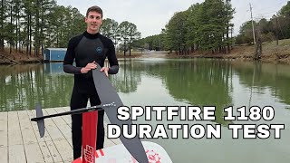 Duration Testing The Axis Spitfire 1180 Hydrofoil [upl. by Nnaeinahpets]