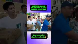 Presidential 3 Sons sobrang Humble marcos sandromarcos pbbm funny shortvideo shorts [upl. by Ezequiel]