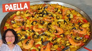 PAELLA poulet et fruits de mer  Comment la réussir avec un maximum de gout [upl. by Nordin]