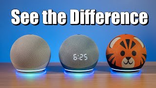 Whats the Difference Between the New Echo Dots [upl. by Farrah]