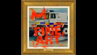 KNEECAP  FINE ART OFFICIAL VISUALIZER [upl. by Dominick]