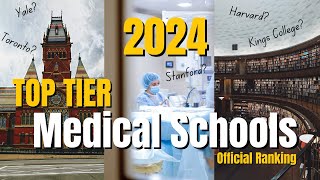 The BEST Medical School In The World  Official Top 50 University Rankings In 2024 [upl. by Tezile]