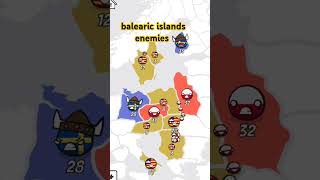 balearic islands countryballs nutshell balearicislands india world shorts short ytshorts [upl. by Drud]