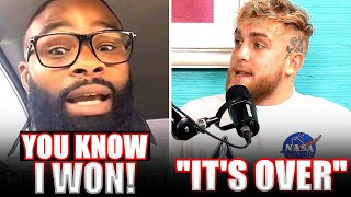 quotI Won the Fight We Need a TRILOGYquot Jake Paul SHUTS Tyron Woodley Down [upl. by Eisset]