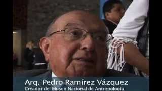 Pedro Ramírez Vázquez en los 45 años del Museo Nacional de Antropología [upl. by Netsrijk9]