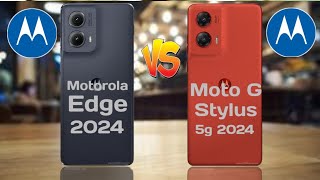 MOTOROLA EDGE 2024 VS MOTOROLA MOTO G STYLUS 5G 2024tech58 [upl. by Rue270]