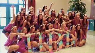 SDSU Panhellenic Bid Day 2014 [upl. by Serg]