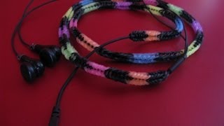 Tutorial Simple earbud cover LOOM [upl. by Nive]