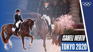 🐴🇩🇪 Isabell Werths Full Dressage Individual Grand Prix Freestyle at Tokyo 2020 [upl. by Juta]