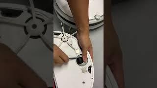 How to uninstall the front wheel for Roborock S6S5 Max [upl. by Renner]