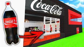 Minecraft City  FABRICA DA COCA COLA [upl. by Evelin]