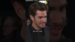 Andrew Garfield Doesnt Know Which SpiderMan Wore A Fake Butt shorts [upl. by Renie]