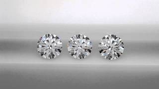 Three 1ct A CUT ABOVE Diamond Comparison [upl. by Matthaus]