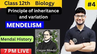 Mendelism  Mendels History  Class 12 Biology  NCERT [upl. by Leonardo]