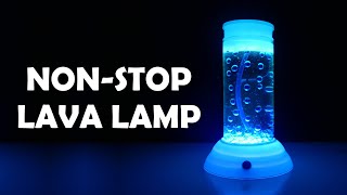 How to make NON STOP Lava Lamp at Home  Fairy Lamp DIY [upl. by Casi]