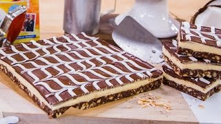 Home amp Family  Award Winning Chocolaty Nanaimo Bar Recipe from ‘Taste of Home’ Magazine [upl. by Grail]