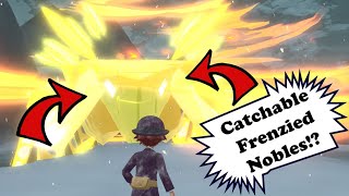 How to Catch GIANT Frenzied Noble Avalugg Pokemon Legends Arceus [upl. by Kcarb]