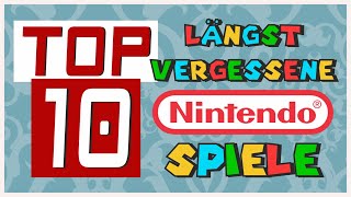 TOP 10 längst VERGESSENE Nintendo Spiele [upl. by Lydia]