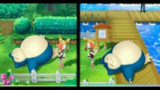 Pokémon Lets Go Eevee ◆ Snorlax Battles [upl. by Yanej]