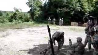 81MM mortar video [upl. by Toh]