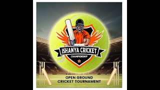 ISHANYA CRICKET CHAMPIONSHIP  2024  DAY  3  WDZ LIVE [upl. by Kcirdneh]