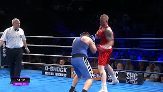 Gustav Thorsen vs Roman Roshan Full Fight  Danish Fight Night [upl. by Brandi]