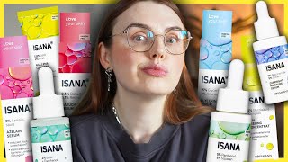 DAS ist die BESTE Skincare von Isana 🤯 Drogerie Hautpflege Ranking [upl. by Aenat]