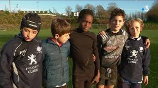 Accidents au rugby  apprendre les bons gestes aux plus jeunes à Guidel 56 [upl. by Coralyn]