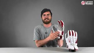 Lacrosse Monkey  STX RZR 2 Gloves Review [upl. by Trebo50]