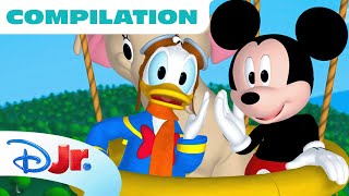 Mickey Mouse Clubhouse Best Donald Duck Full Episodes 🦆 Compilation  disneyjr [upl. by Akeyla]