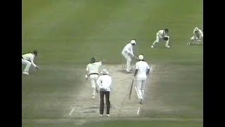 Have a go Ch 9s Bill Lawry says to Ian Healy quothave a goquot on the tense final day Aust vs SL Hobart [upl. by My533]