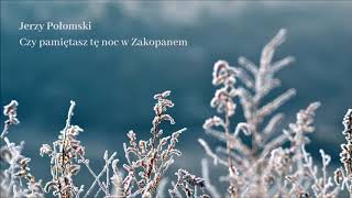 Jerzy Połomski  Czy pamiętasz tę noc w Zakopanem Official Audio [upl. by Wengert]