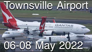 Townsville Airport Plane Spotting First Week of May 2022 [upl. by Sidnarb383]